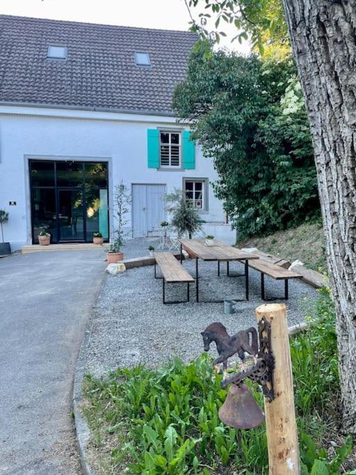 Zauberhafte Ferienscheune Im Hofgut Alte Oelmuehle Engen Exterior photo